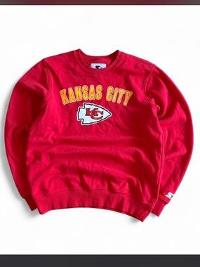 Kansas City Red starter brand Crewneck Sweater